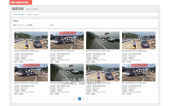 智慧公安视频分析系统_视频浓缩